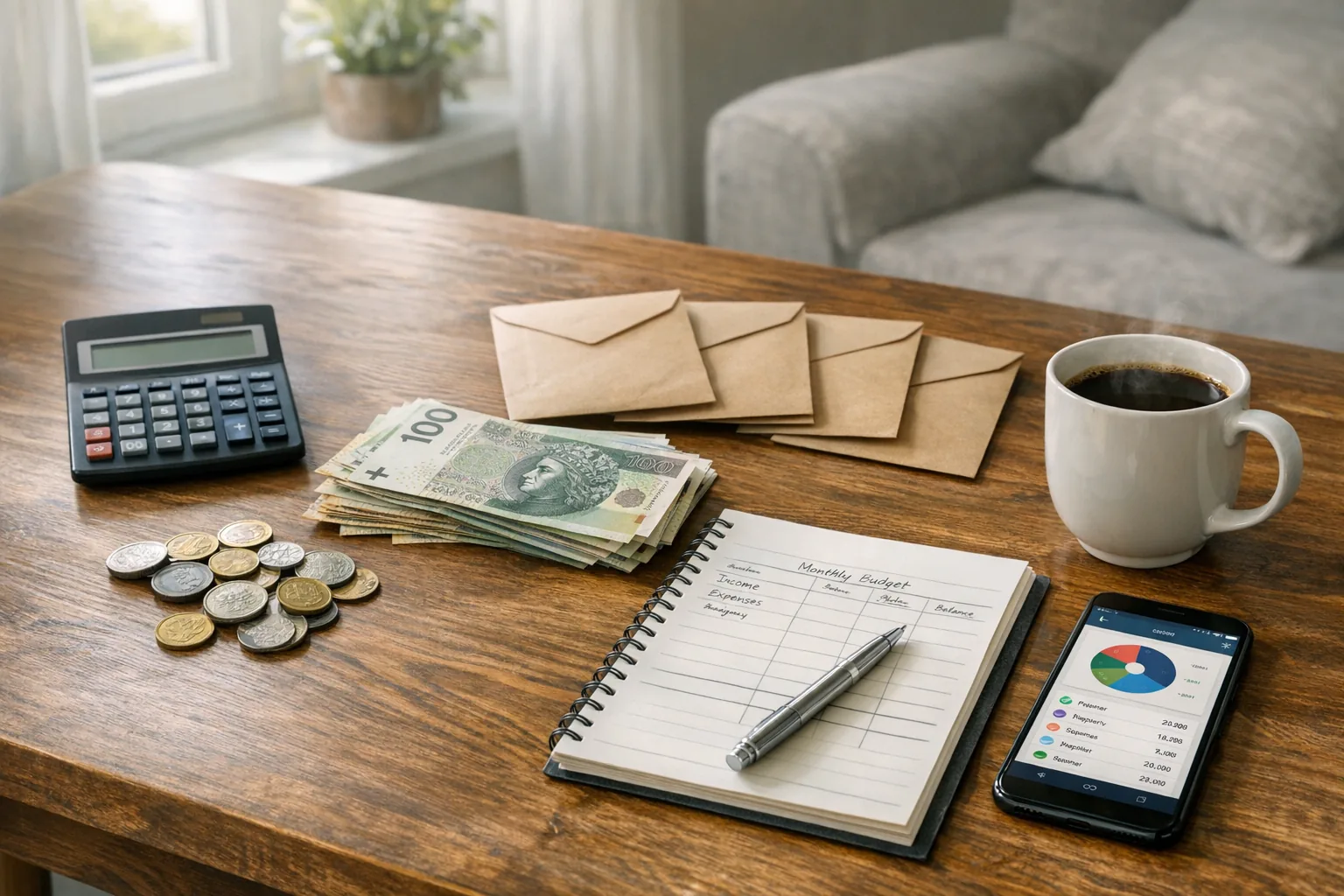 Jak podzielić wypłatę, żeby starczyła do końca miesiąca